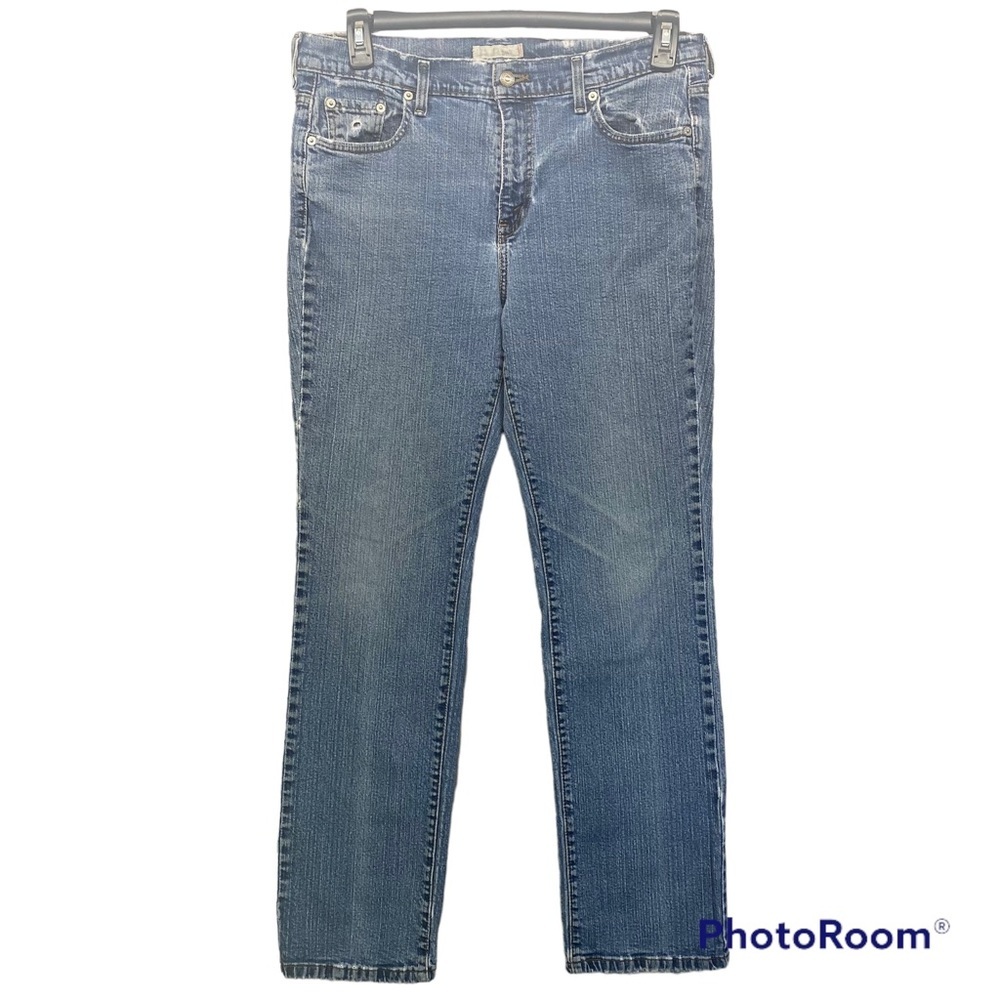 Levi Strauss blue jeans 505 Straight Leg Women Size | 14 M